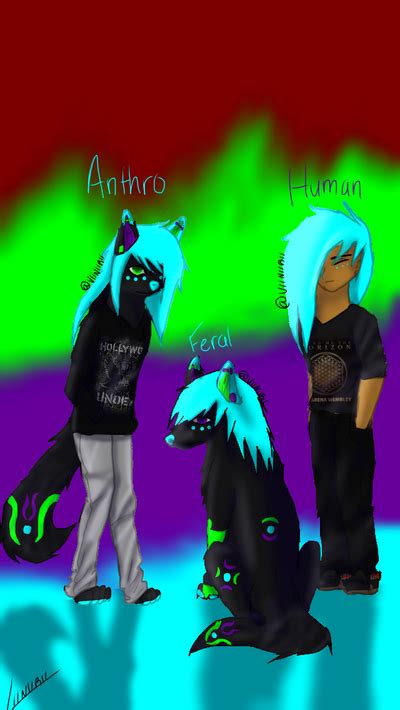 Anthro-Feral-Human by Viiniirii on DeviantArt