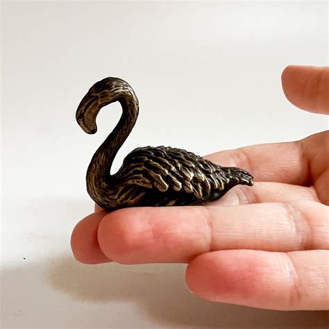 Bronze Flamingo Statue, Flamingo Figurine, Flamingo Sculpture, Animal ...