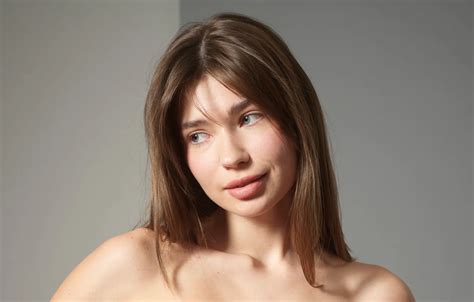 Wallpaper girl, brown hair, Hegre, Petter Hegre, annaralphs, deanralphs