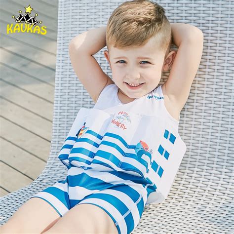 KAVKAS Floating Buoyancy Swimwear Baby Boys Swimsuits One Piece ...