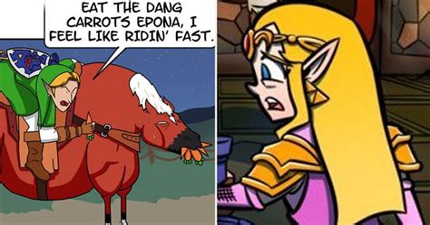 25 Hilarious Zelda Comics That Show Hyrule Makes No Sense