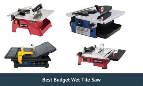 The Best Budget Wet Tile Saw | Information & Specs Included