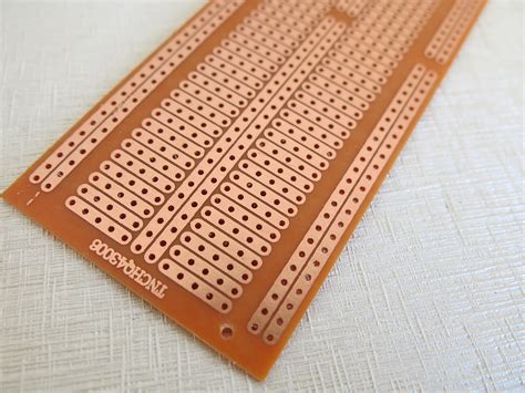 ean  electronics board copper strip grid board mm