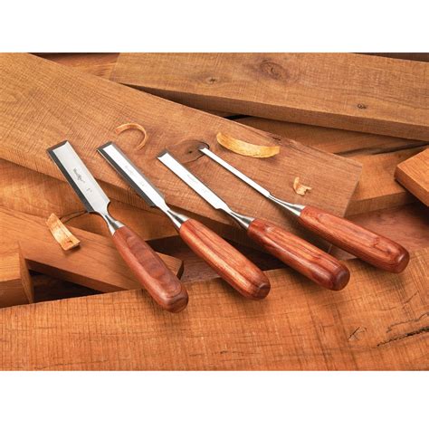 WoodRiver Bent Paring Chisel Set for Woodworking | Woodcraft