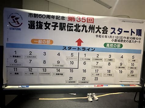 選抜女子駅伝北九州大会🎽明日号砲🌈 | 陸上部 | 佐賀清和中学校・高等学校 | Yellz（エールズ）