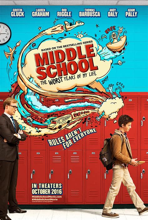 Middle School: The Worst Years of My Life (2016) Poster #1 - Trailer Addict