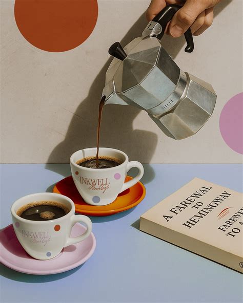 A peek into the INKWELL Bookcafé🔖🥨 Where pages turn slowly, coffee’s