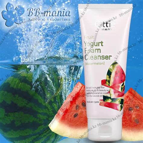 Архив - Fruits Yogurt Foam Cleanser Watermelon [Ottie] | bb-mania.kz