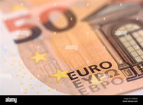 50 Euro Banknote 50 Euro Geldschein im Detail *** 50 euro banknote 50 ...