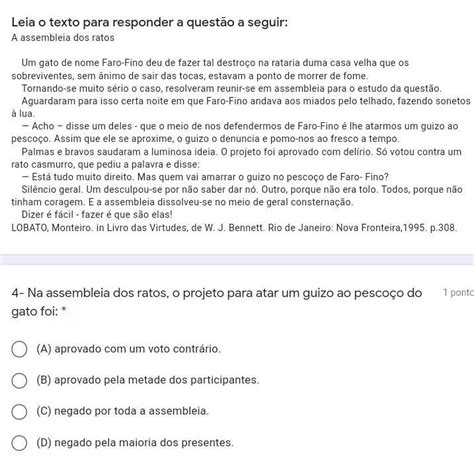 Leia O Texto Para Responder À Questão - leia o texto para responder a questao a seguir - brainly.com.br