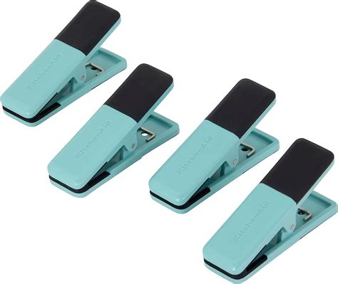 Amazon.com: KitchenAid Small Bag Clips, Set of 4, Aqua Sky: Home & Kitchen