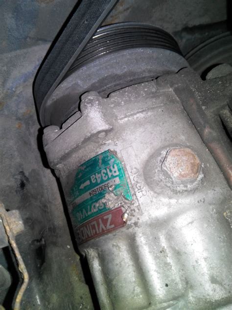 Замена подшипника на шкиве компрессора кондиционера SD7V16… — SEAT ...