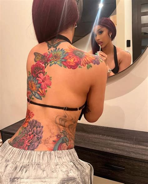 rubi rose tattoos cardi  flower tattoo colorful  tattoos