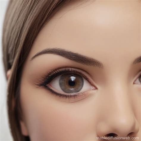 slanted womens eyes stable diffusion