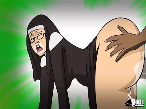 A Nun Takes BBC in Every Hole: Comic Cartoon Porn by Dukes Hardcore