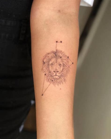 Leo Constellation Tattoo