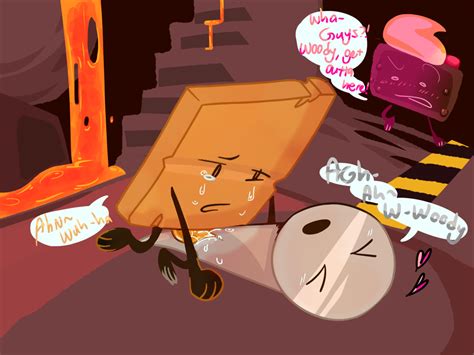 rule  background battle  dream island cake bfdi caught cum