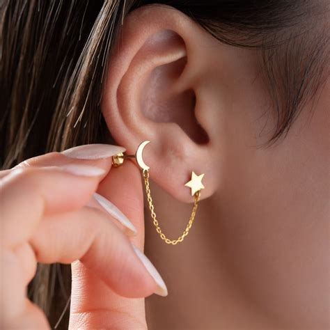Star Earrings - Etsy
