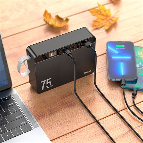 Power bank 75000 mAh HOCO J94 Overlord повербанк 22.5W - Stop-trend ...