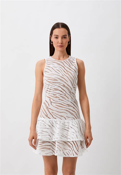 Платье Michael Michael Kors, цвет: белый, MP002XW0GGRO — купить в ...