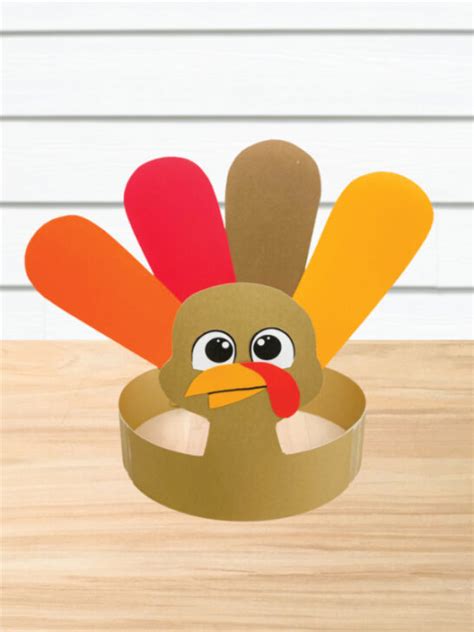 Turkey Headband Craft For Kids [With Free Template]