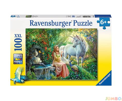 Пъзел Ravensburger 100 ел. - Вълшебна гора – Мечо.бг