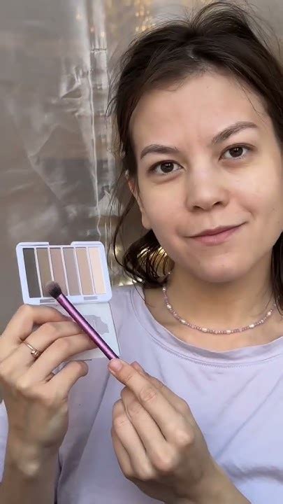 Мой макияж на нависшее веко🤗 легкий макияж на каждый день #makeup # ...
