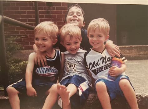 baby sturniolos with justin!! | Triplets, Triplet babies, Most ...