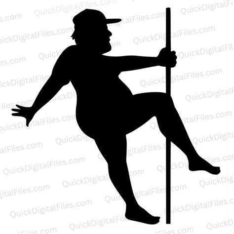 Pole Dancer Silhouette