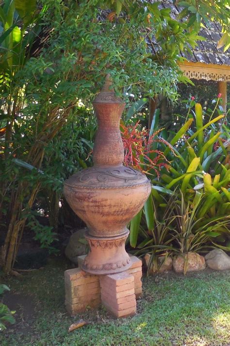 Ceramic pots in your garden | Garden pots, Garden design, Bird bath