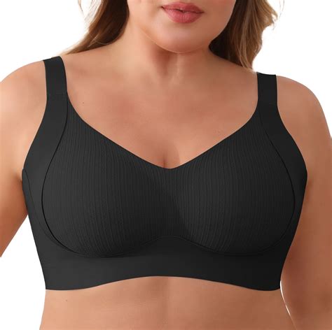 Daystry Lace Vertical Stripe No Underwire Full Coverage Comfort