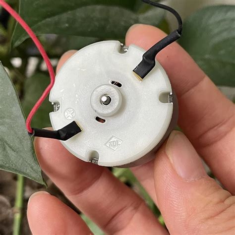 Micro moteur 6V-12V DC pour machine. - Test et Avis