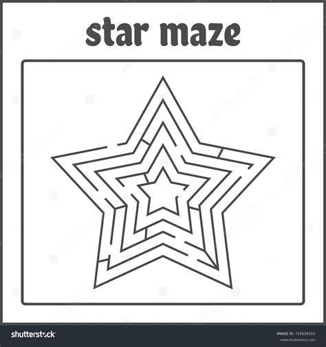 3,412 Star maze Images, Stock Photos & Vectors | Shutterstock