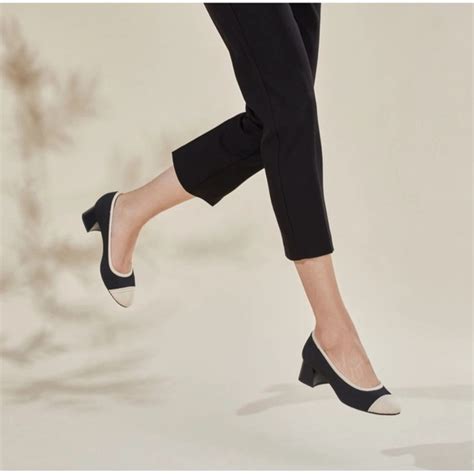 vivaia shoes vivaia julie  toe chunky heel comfort versatile