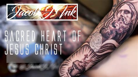 Sacred Heart of Jesus Christ Tattoo -Jacob J Ink - YouTube
