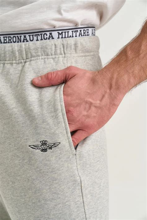 Мужские спортивные штаны из хлопка Aeronautica Militare 6037 - купить ...
