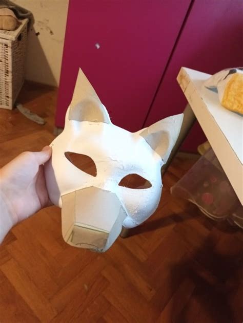 DIY Therian Mask: Wolf, Cat, and Paper Mask Tutorial