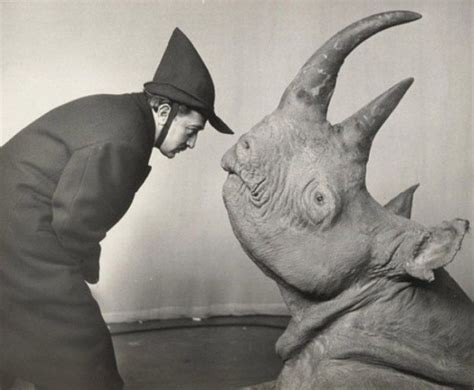 Дали и носорог. | Сальвадор дали, Художественная фотография, Сальвадор