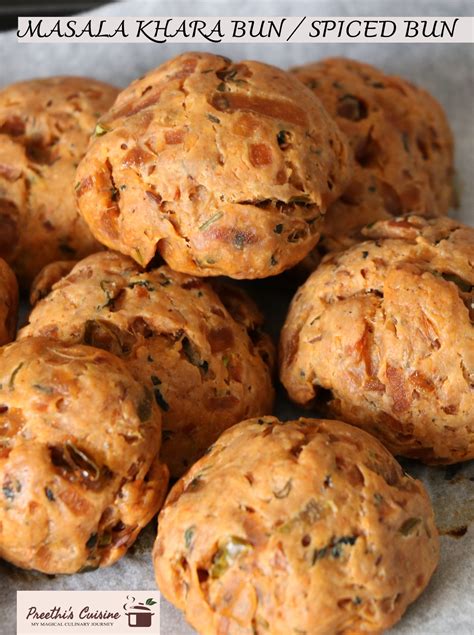 MINI KHARA BUN / SPICED BUN - Preethi's Cuisine
