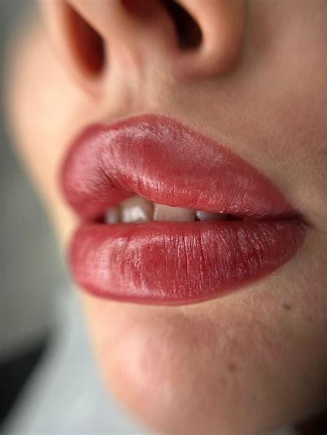 Перманент губ in 2024 | Lip shapes, Lips, Nose