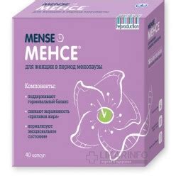 Менсе - инструкция по применению, цена на Менсе и аналоги - Likar.info