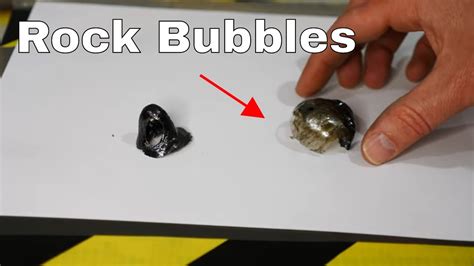 Making Rock Bubbles - YouTube