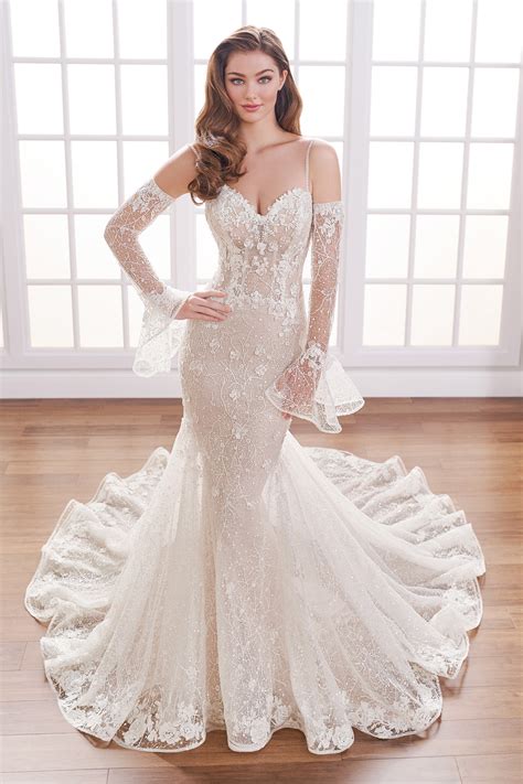 Diamond Mermaid Wedding Dresses