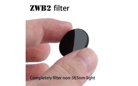 Ультрафиолетовый UV 365 нм фильтр ZWB2 диаметр 17 мм