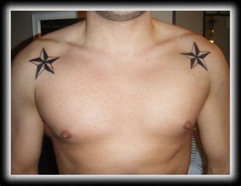 51 Nice Stars Shoulder Tattoos - Shoulder Tattoos