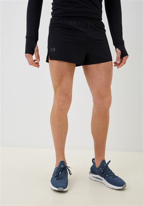 Шорты спортивные Under Armour UA LAUNCH SW SPLIT SHORT, цвет: черный ...