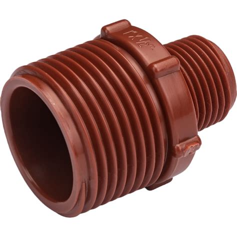Переходной ниппель ПП AV Engineering 1"x1/2" с наружной резьбой ...