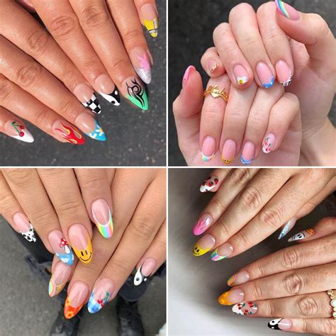 mix match nail art 5