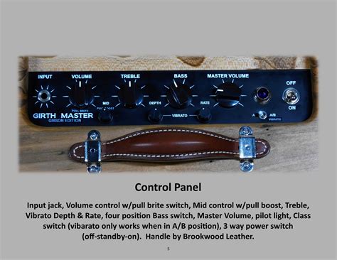 MEGATONE GIRTHMASTER GIBSON EDITION HEAD