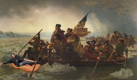 Washington Crossing the Delaware, 1776 : r/Corridor